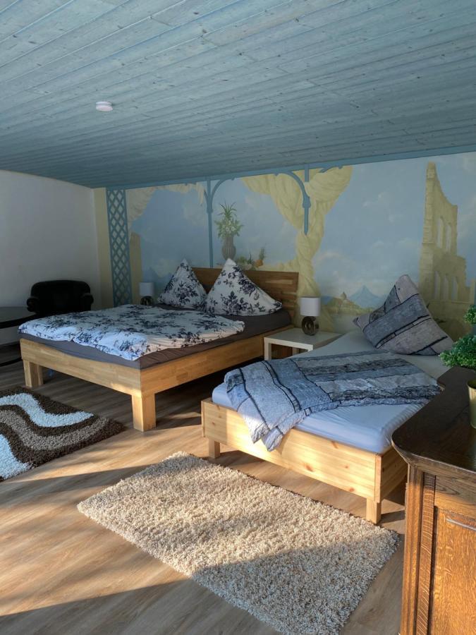 Gaestezimmer Am Waldrand Leimbach  Exterior foto